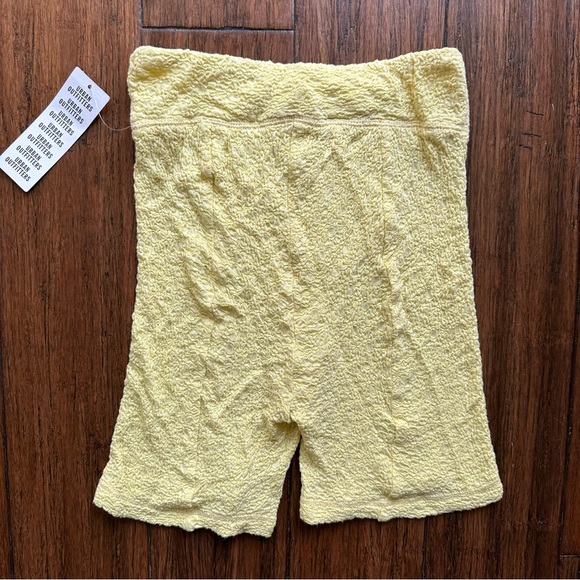 Urban Outfitters Tatum Textured Bike Shorts in LT Green - Picture 4 of 8